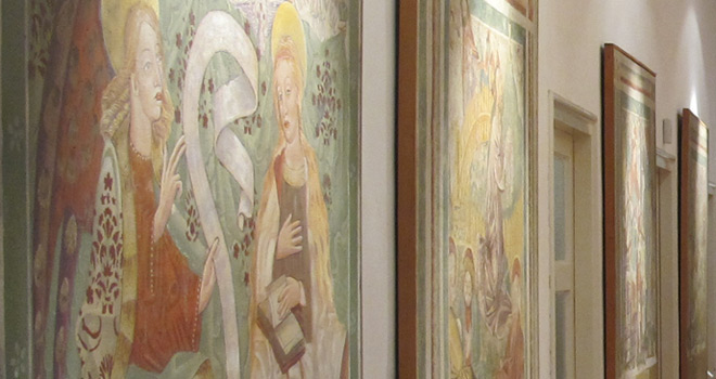 The Collection of Copies of Frescos From 11th To 16th Century