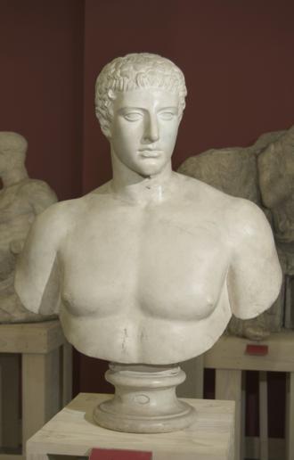 Bust of an Athlete