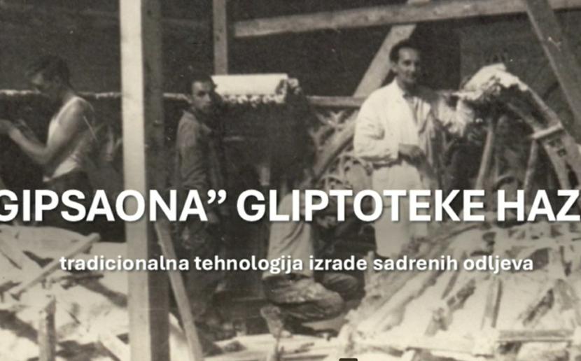 Gipsaona Gliptoteke HAZU: tradicionalna tehnologija izrade sadrenih odljeva