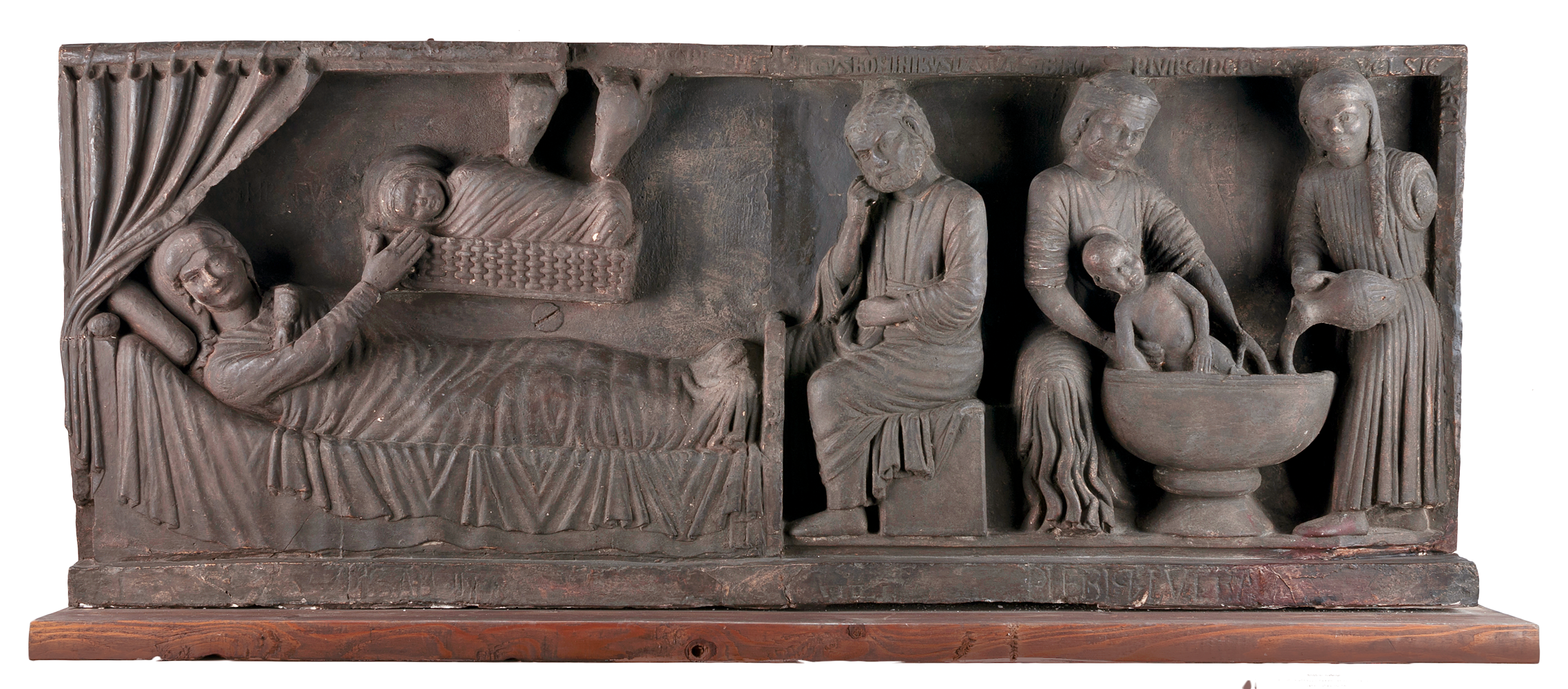 The Nativity, 13th century, plaster cast, HZ-186 