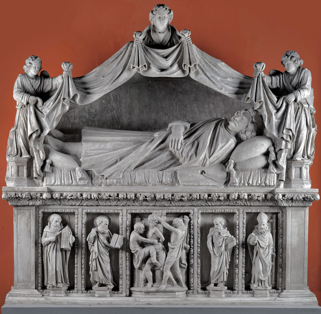 Altar of St Anastasius, 1448, plaster cast, HZ-238, HZ-874