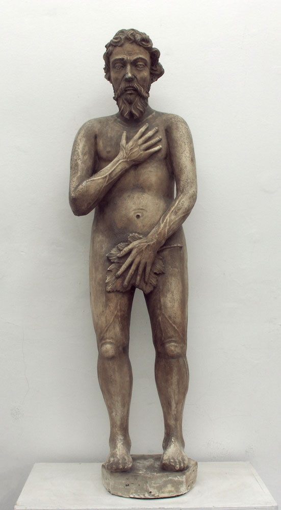 Bonino da Milano:  Adam, 15th century, plaster cast, HZ-235