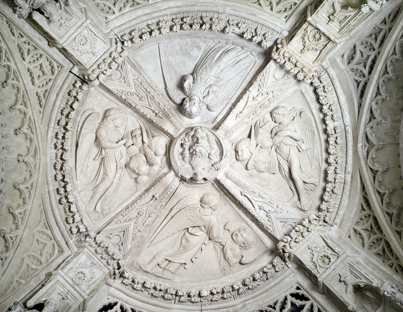Details of the Baptistery of Šibenik Cathedral, 15th century, plaster cast,  HZ-860